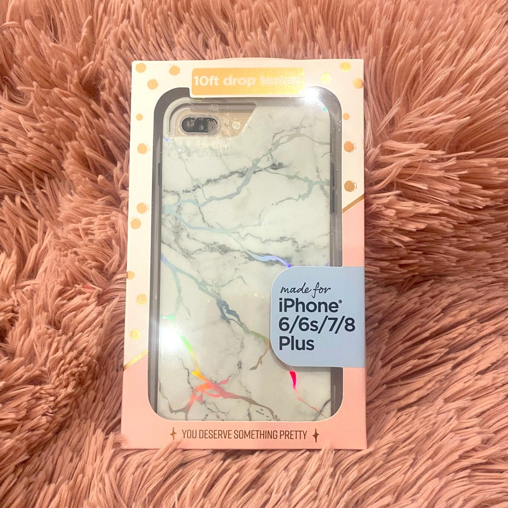 💙4/$20! New in Box! iPhone 6/6s/7/8 Plus marbled case